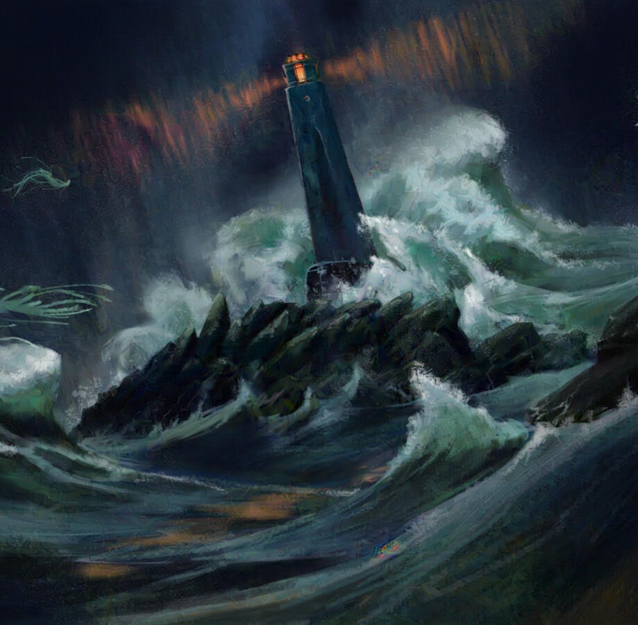 Turning my eys to the sea